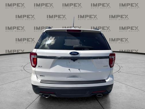 WHITE PLATINUM MET TRI-COAT 2018 Ford Explorer XLT