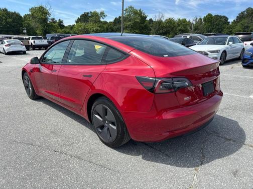 Red Multi-Coat 2022 Tesla Model 3 Long Range
