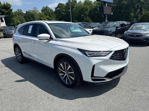 Platinum White Pearl 2025 Acura MDX Technology Package