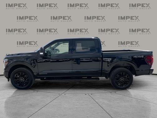AGATE BLACK METALLIC 2025 Ford F-150 Lariat