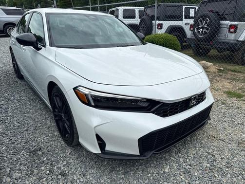 Platinum White Pearl 2026 Honda Civic Si Base