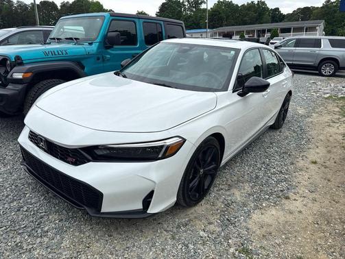 Platinum White Pearl 2026 Honda Civic Si Base