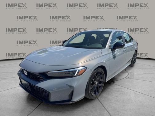 Gray 2026 Honda Civic Sport