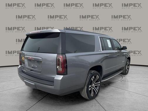 Satin Steel Metallic 2018 GMC Yukon XL SLT
