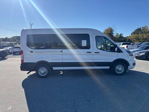 Oxford White 2024 Ford Transit-350 XLT