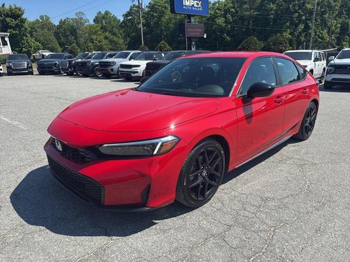 Rallye Red 2025 Honda Civic Sport