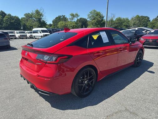 Rallye Red 2025 Honda Civic Sport