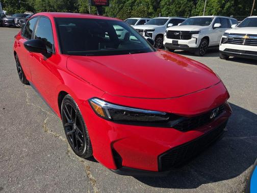 Rallye Red 2025 Honda Civic Sport
