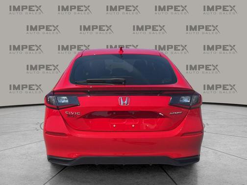 Rallye Red 2025 Honda Civic Sport