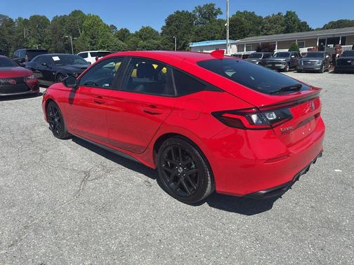 Rallye Red 2025 Honda Civic Sport