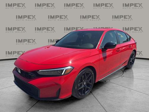 Rallye Red 2025 Honda Civic Sport