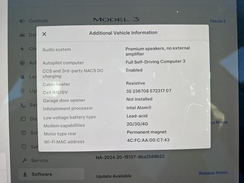 2020 Tesla Model 3 Standard Range Plus