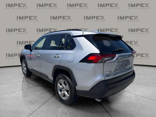 Silver Sky Metallic 2023 Toyota RAV4 Hybrid LE
