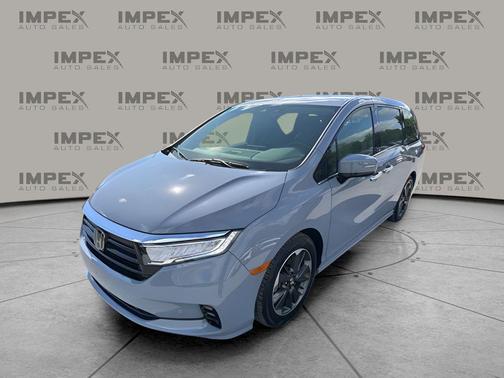 Sonic Gray Pearl 2023 Honda Odyssey Elite