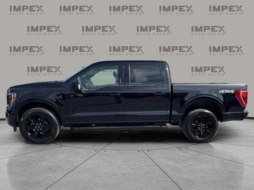 AGATE BLACK METALLIC 2023 Ford F-150 XLT