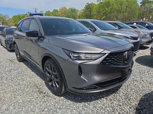 Liquid Carbon Metallic 2024 Acura MDX A-SPEC