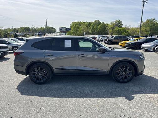 Liquid Carbon Metallic 2024 Acura MDX A-SPEC