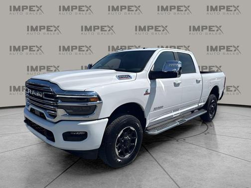 Bright White Clearcoat 2026 RAM 2500 Laramie Crew Cab 4x4 6'4' Box