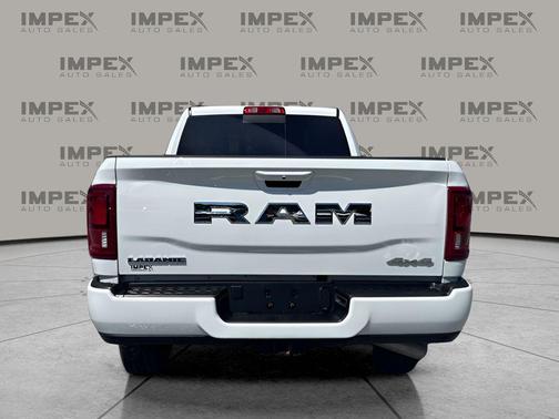 Bright White Clearcoat 2026 RAM 2500 Laramie Crew Cab 4x4 6'4' Box