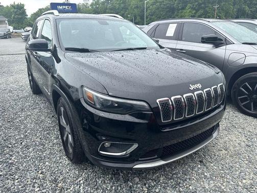 Diamond Black Crystal Pearlcoat 2019 Jeep Cherokee Limited