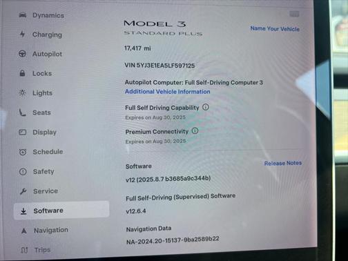 2020 Tesla Model 3 Standard Range Plus
