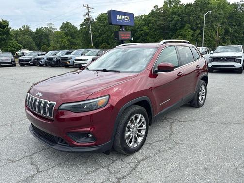Velvet Red Pearlcoat 2019 Jeep Cherokee Latitude Plus