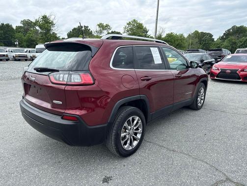 Velvet Red Pearlcoat 2019 Jeep Cherokee Latitude Plus