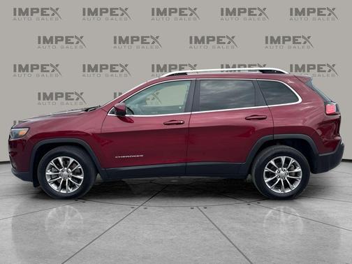 Velvet Red Pearlcoat 2019 Jeep Cherokee Latitude Plus