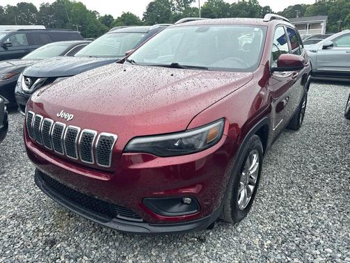 Velvet Red Pearlcoat 2019 Jeep Cherokee Latitude Plus