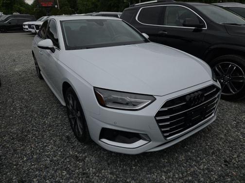 Glacier White 2021 Audi A4 40 Premium