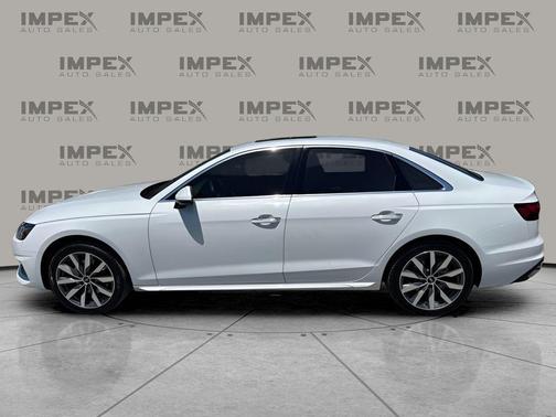 Glacier White 2021 Audi A4 40 Premium