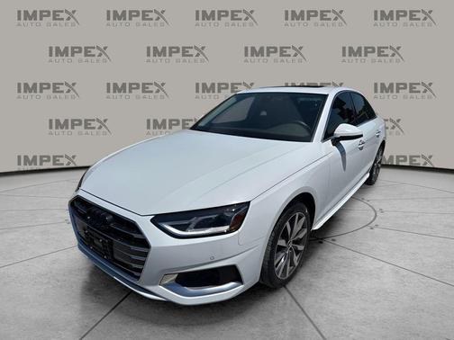 Glacier White 2021 Audi A4 40 Premium