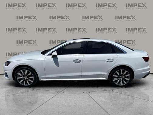 Glacier White 2021 Audi A4 40 Premium