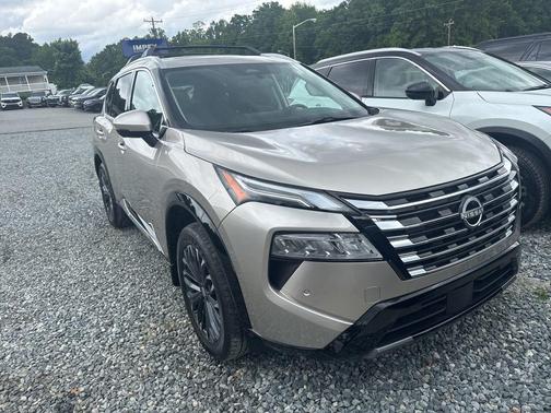 Champagne Silver Metallic 2025 Nissan Rogue Platinum