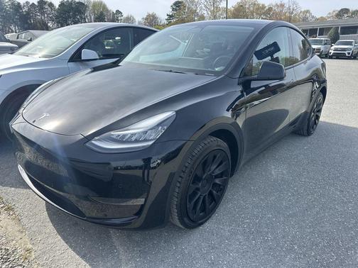 Solid Black 2022 Tesla Model Y Long Range Dual Motor All-Wheel Drive