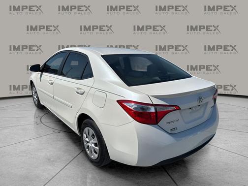 Blizzard Pearl 2015 Toyota Corolla LE ECO