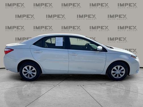 Blizzard Pearl 2015 Toyota Corolla LE ECO