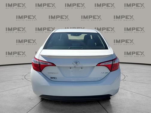 Blizzard Pearl 2015 Toyota Corolla LE ECO