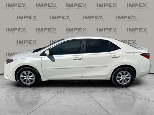 Blizzard Pearl 2015 Toyota Corolla LE ECO