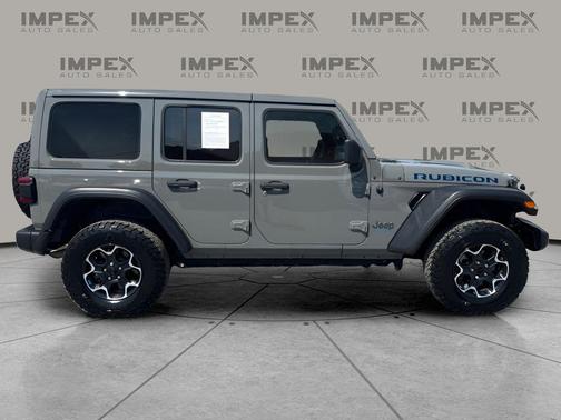 Sting-Gray Clearcoat 2023 Jeep Wrangler 4xe Rubicon
