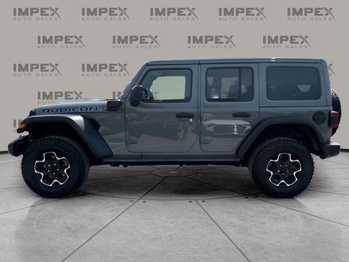 Sting-Gray Clearcoat 2023 Jeep Wrangler 4xe Rubicon