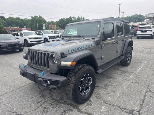 Sting-Gray Clearcoat 2023 Jeep Wrangler 4xe Rubicon
