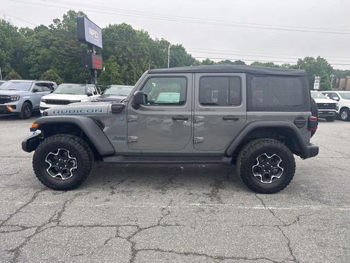 Sting-Gray Clearcoat 2023 Jeep Wrangler 4xe Rubicon
