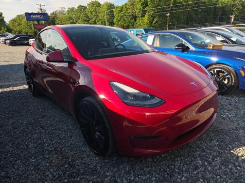 Red Multi-Coat 2023 Tesla Model Y Performance Dual Motor All-Wheel Drive