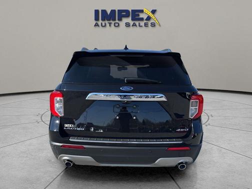 AGATE BLACK METALLIC 2022 Ford Explorer Limited