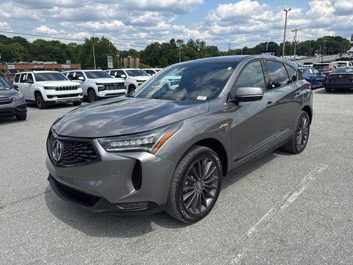 Liquid Carbon Metallic 2024 Acura RDX A-Spec Advance Package