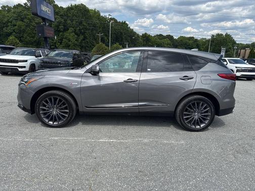 Liquid Carbon Metallic 2024 Acura RDX A-Spec Advance Package