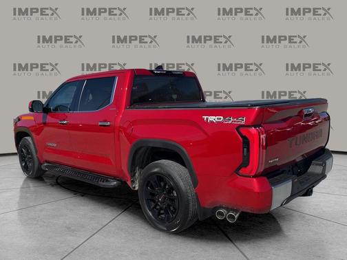 Supersonic Red 2022 Toyota Tundra Limited