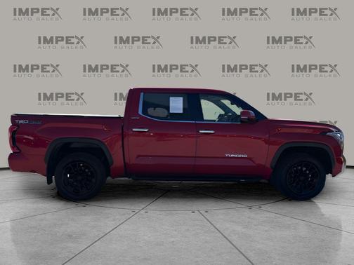 Supersonic Red 2022 Toyota Tundra Limited