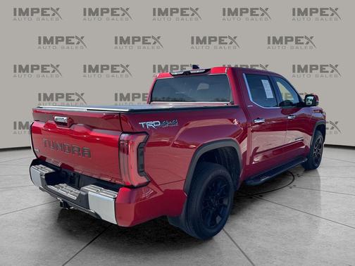 Supersonic Red 2022 Toyota Tundra Limited